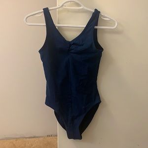 navy blue mondor leotard